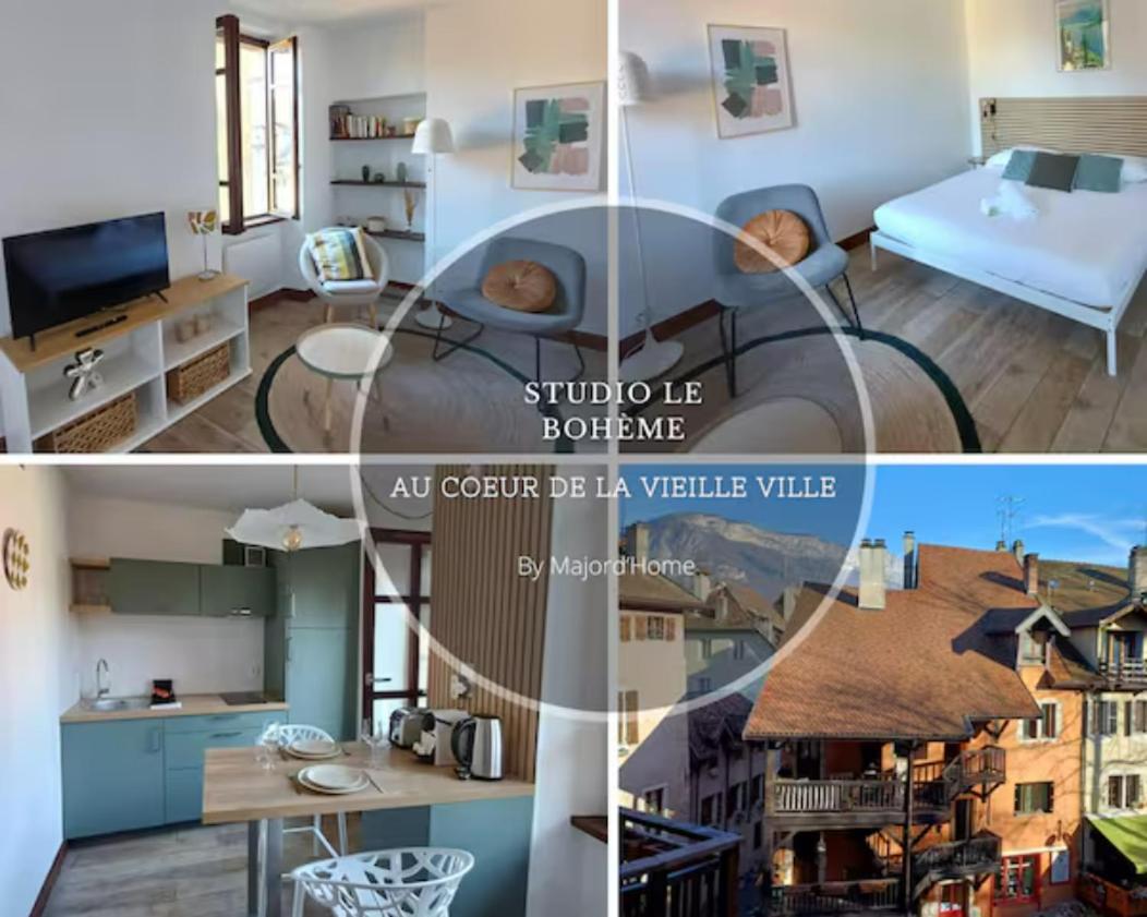 Le Boheme - Majord'Home - Centre Vieille Ville Анси Экстерьер фото
